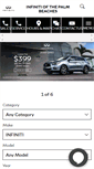 Mobile Screenshot of infinitiofpalmbeach.com